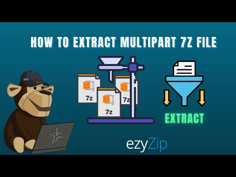 How to Extract Multipart 7Z Archives (7z.001, 7z.002, etc.) Files