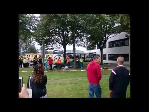 Bus ongeluk RET Rotterdam-Zuid