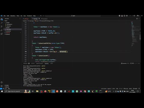 Writing A Lexer In C++ : Compiler Development 0x01