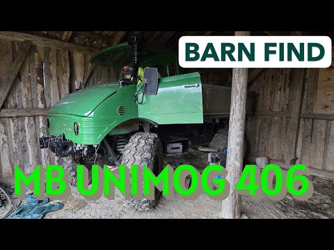 Unimog 406 Barn Find, start up and test. # 1
