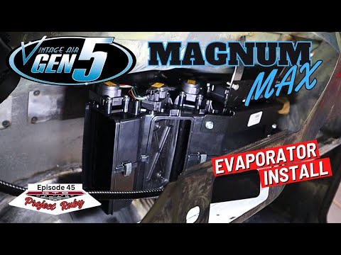 Vintage Air Gen 5 Magnum MAX Evaporator Install GTO RestoMod (Ep 45)