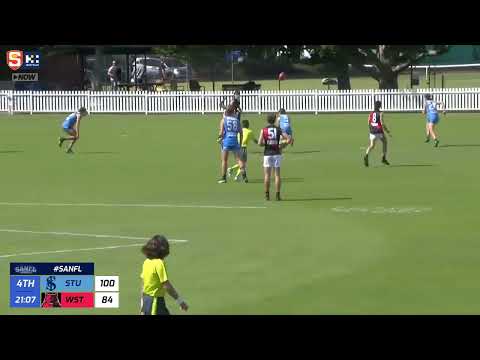 West's Anthony Munkara - Round 2 U18 Torrens University Cup