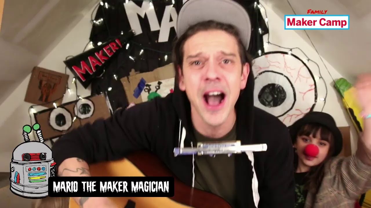 Maker Camp Live - Mario the Maker Magician