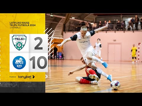 RFS FUTSAL | VĀRTI | FC TALSI 2:10 RFS FUTSAL