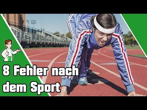 Vermeide UNBEDINGT diese 8 Fehler nach dem Sport 🔥
