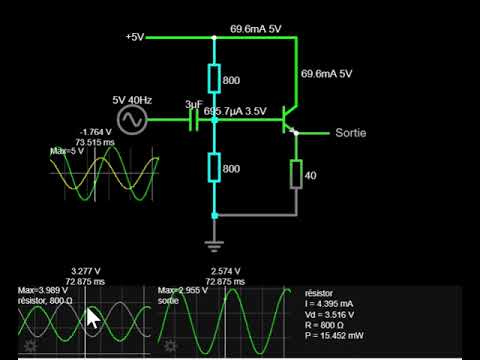 Common-Collector / Emitter Follower Amplifier Circuit