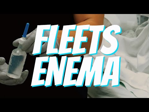 Administering a Fleets Enema | Nurse Skill Demo