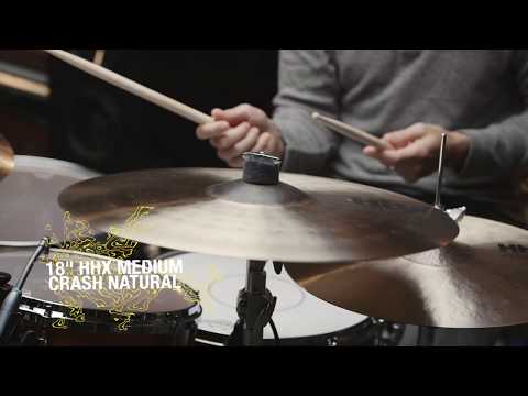 Sabian HHX 18" Medium Crash Natural Finish - Get it from Cymbal House