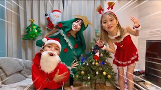 クリスマスツリー立ててたら彼氏と親友が仲良すぎてちょっと嫉妬した…
