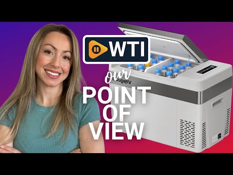 BougeRV 12 Volt Refrigerator 12V Car Fridge 30 Quart Portable Freezer Compressor Cooler -7℉~50℉ Compressor Freezer - WTI product video review