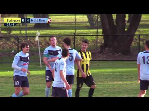 2018 FFV State 1 SE Rd 14 - South Springvale v Manningham United Blues