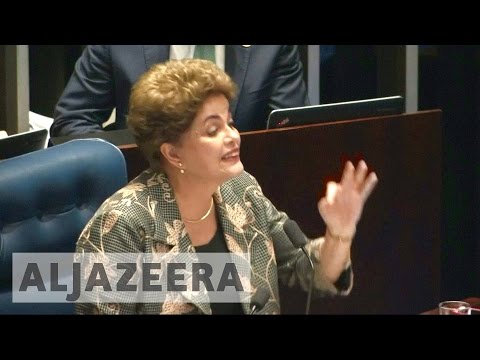 Brazil: Dilma Rousseff denies allegations at impeachment trial
