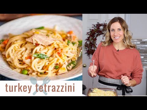 How To Make TURKEY TETRAZZINI CASSEROLE {Recipe Video}