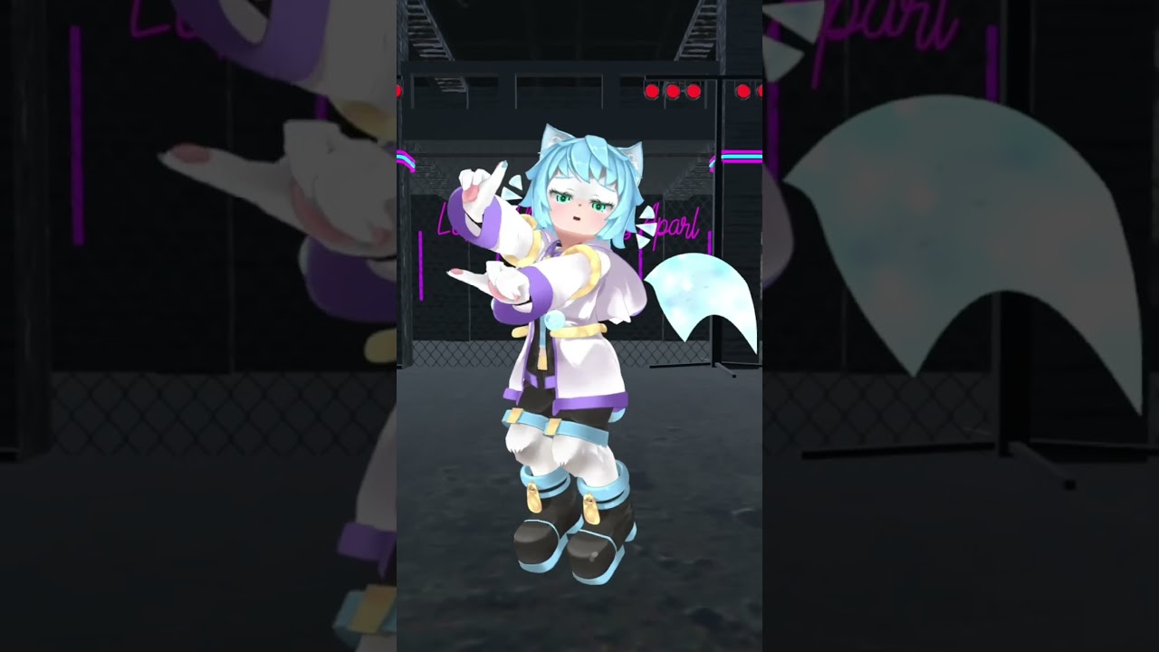 【MMD】 LIKE IT BABYMONSTER dance cover  #vtuber #dance #shorts