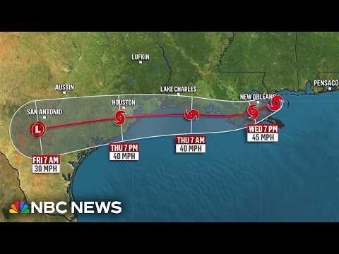 LIVE: Tropical Storm Bertha tracker | NBC News