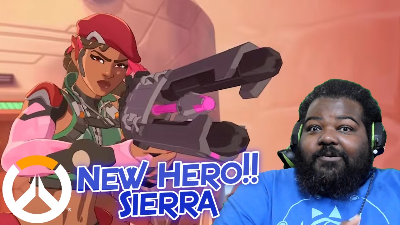 Overwatch Reveals new DPS Hero Sierra!!