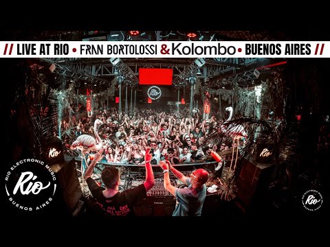 Fran Bortolossi b2b Kolombo Live @ Rio Electronic Music - Buenos Aires July 2023
