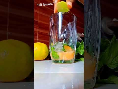 orange mojito recipe ✨🤤#theradhashef