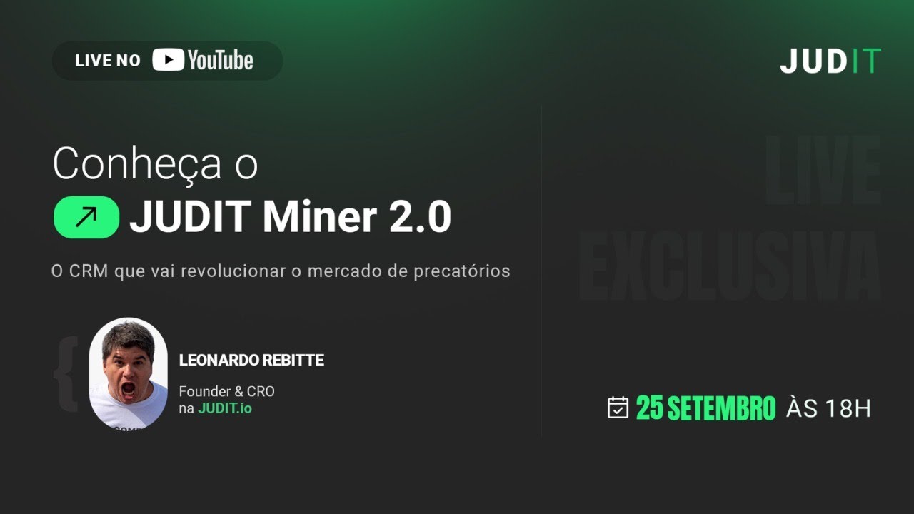 Miner 2.0 - O CRM que vai revolucionar o mercado de precatórios