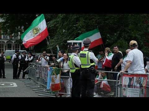 WATCH: Iranian exiles in London protest as elections take place