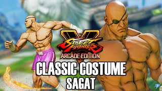 How To Unlock Sagat's Classic Costume | Street Fighter 5: Arcade Edition