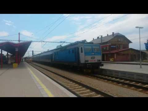 ČD 362.062 - Odjezd vlaku R 642 Blaník - Veselí nad Lužnicí, 2.7.2016