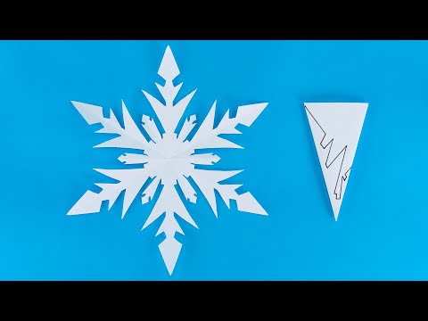 DIY Paper Snowflakes | How to make snowflakes out of paper | Christmas Decoration Ideas