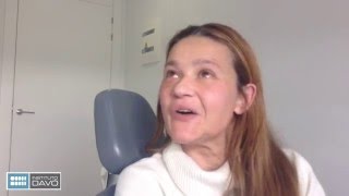 Marta tras la intervención de implantes cigomáticos - Ruben M. Davo Rodriguez