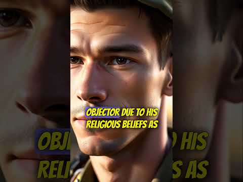 "The Extraordinary Heroism of Desmond Doss: Unveiling a Story of Courage"👮‍♂️🚑#viral #trending