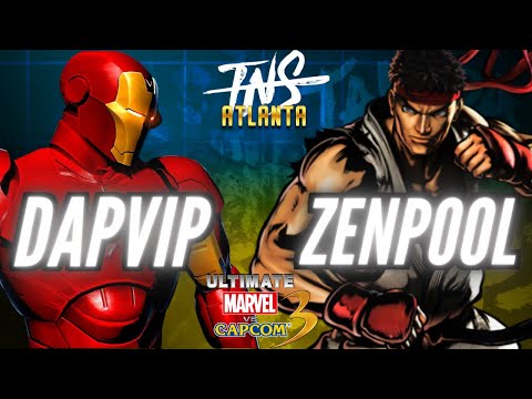UMvC3 Dapvip (Dante X-23 Iron Man) vs Zenpool (Deadpool Ryu Akuma) FT7 Exhibition TNS Atlanta