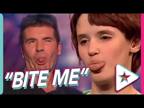 Gobby Girl Fights With Simon Cowell On Britain's Got Talent!