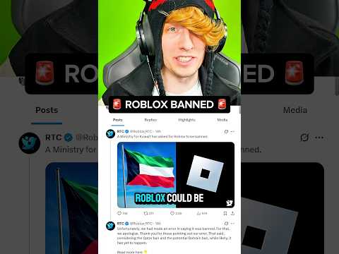ROBLOX GOT BANNED... 🚨🚨🚨