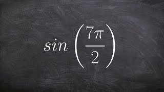 PC Unit 3 Evaluate Sine given an angle where the terminal side is on the y axis