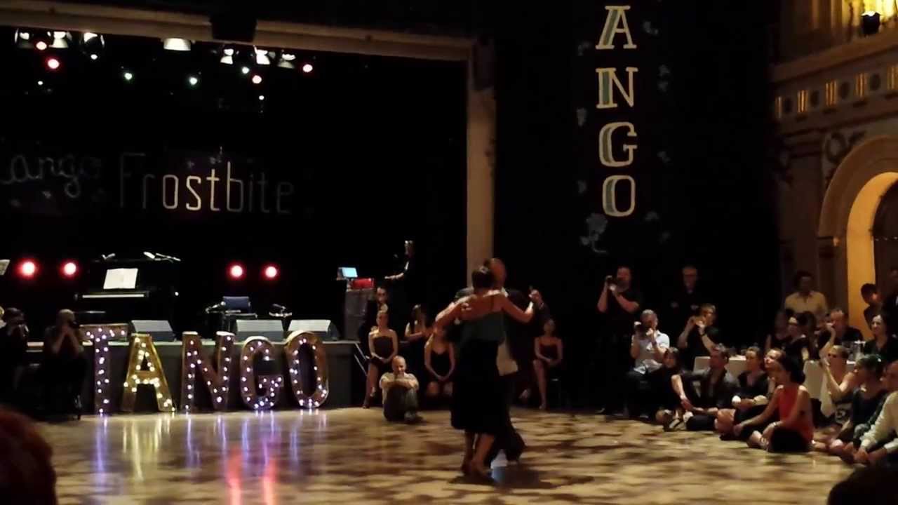 Horacio Goday and Magdalena Gutierrez (2/3) neotango, 2014 Helsinki Frostbite Tango Festival