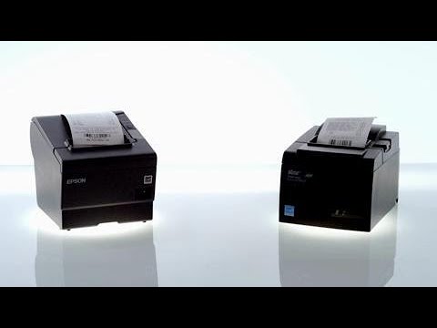 Epson pos receipt printers vs star paper-saving features