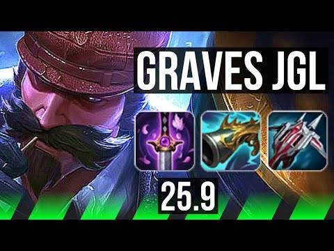 GRAVES vs BEL'VETH (JGL) | 16/2/6, Legendary | KR Master | 25.9
