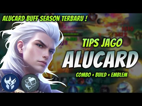 CARA MAIN ALUCARD BUFF TERBARU ! BUILD & EMBLEM ALUCARD TERSAKIT 2025 ! | ALUCARD JUNGLER GAMEPLAY