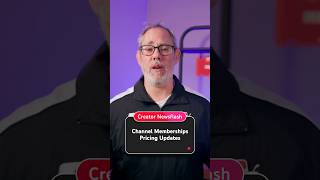 New! Channel Memberships Pricing Update thumbnail