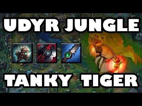 Udyr Jungle Gameplay | Titanic Tiger Tank Build [7.7]