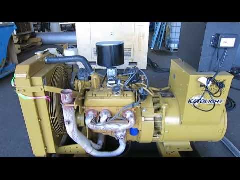 Used- Katolight 30 kW standby natural gas generator set - Stock # 44923001