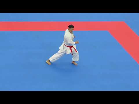 Ryo Kiyuna vs Kakeru Nishiyama. Final Male Kata. 49th All Japan Karate Do Championship 2021.