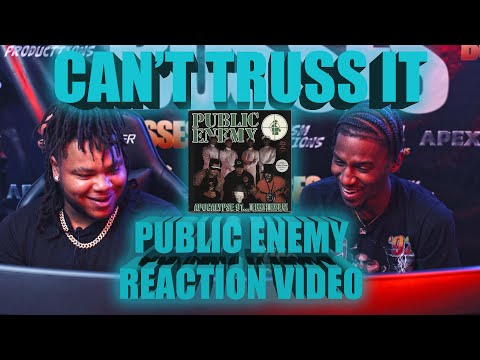 Our First Time Hearing Public Enemy - Can't Truss It (Reaction Video)