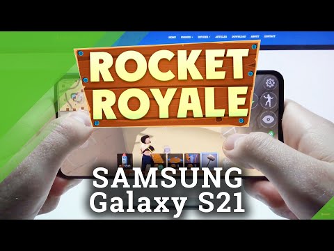 Test Game Rocket Royale on SAMSUNG Galaxy S21 | Exynos 2000 | 8 GB RAM | Gameplay - FPS Check