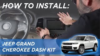 Dash Kit Installation - Fits 2014-2021 Jeep Grand Cherokee (95-6562)