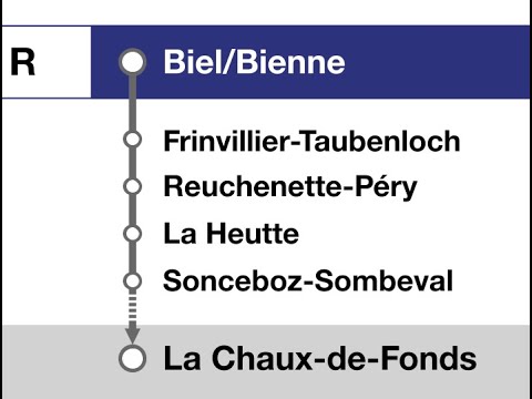 SBB CFF Ansagen/annonces » Regio Biel/Bienne — La Chaux-de-Fonds (2023) | SLBahnen