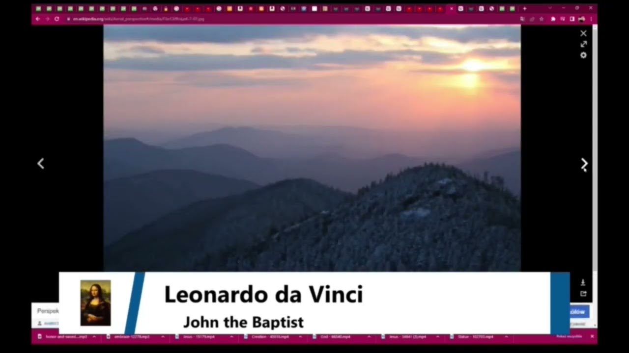 Leonardo Da Vinci - John the Baptist (Jan Chrzciciel) - fenomen obrazu (the Image Phenomenon)