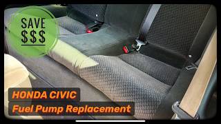 Honda Civic How To Replace Fuel Pump 2001 - 2005