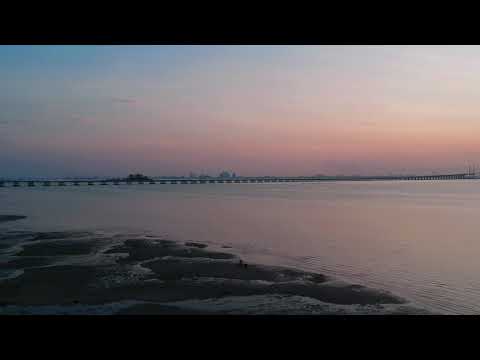 DJI Spark Cinematic Footage - Sunrise at Penang Bridge