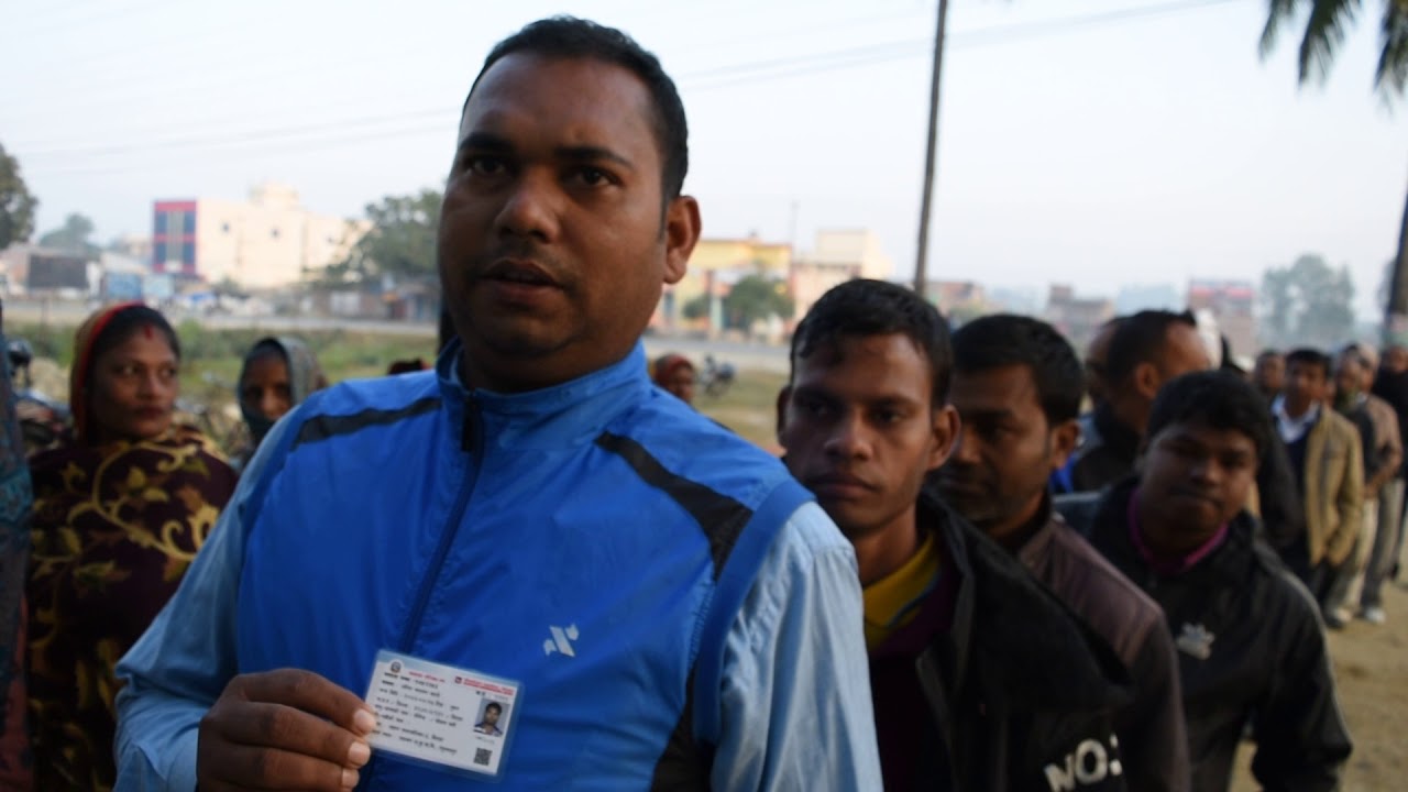 Voting in Siraha with excitement (Photos and video)