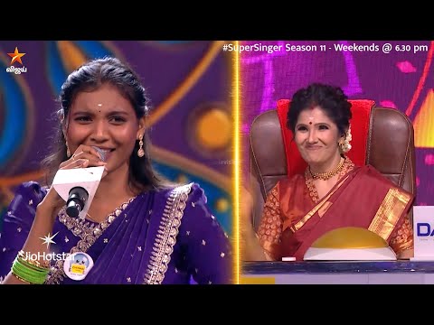 Glimpse of Mannarkudi Kalakalakka Song by #ThavaseeliDhanraj 🔥| Super Singer Season 11